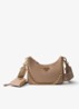 Prada Re-Edition 2005 crossbodytas van leer - Lichtbruin