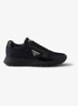 Prax Re-Nylon sneaker met leren details - Donkerblauw