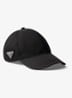 Re-Nylon Baseball pet met logo - Zwart