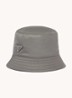 Re-Nylon bucket hoed met logo - Grijs