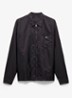 Re-Nylon jack met borstzak - Zwart