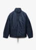 Re-Nylon jack met opbergbare capuchon - Donkerblauw