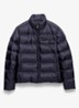 Re-Nylon puffer jack met donsvulling - Donkerblauw