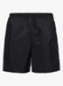Re-Nylon zwemshorts met steekzakken - Zwart