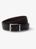 Reversible riem van leer - Zwart