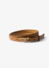 Riem van kalfsleer met logo - Camel