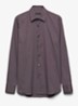 Slim fit overhemd van katoen - Grijs