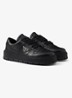 Sneaker van leer - Zwart