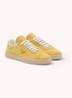 Sneaker van suède - Geel