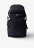Speedrock Re-Nylon rugzak met leren details - Donkerblauw