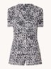 Bamboo pyjamaset met borstzak - Donkergrijs