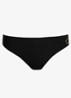 Delray bikinislip met structuur - Zwart