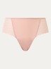 East End hipster met kant - Lichtroze