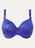Madison voorgevormde beugel bh met ruitdessin - Donkerblauw