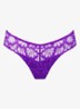 Mocuto string van kant - Paars