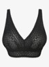 Montara bralette van kant - Zwart
