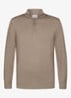 Fijngebreide trui van merino wol - Beige