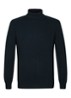 Grofgebreide trui van wol - Donkerblauw