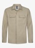 Linen overshirt - Beige