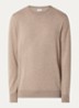 Luxury fijngebreide pullover - Beige