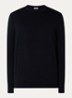 Luxury fijngebreide pullover - Donkerblauw