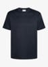 Luxury T-shirt met stretch - Donkerblauw