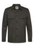 Overshirt met borstzakken - Bruin