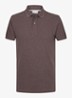 Polo in pique - Bruin