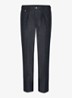 Regular fit chino in wolblend - Donkerblauw