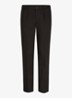 Regular fit chino met steekzakken en stretch - Donkerbruin