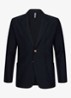 Regular fit colbert met structuur - Donkerblauw