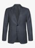 Regular fit colbert van wol - Donkerblauw