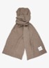 Sjaal in wol blend - Bruin