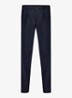 Slim fit chino in wolblend - Donkerblauw