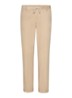Slim fit chino van corduroy met steekzakken - Donkerbeige