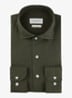 Slim fit overhemd van linnen - Groen