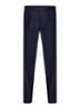 Slim fit pantalon in wolblend met steekzakken - Donkerblauw