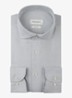 Slim fit strijkvrij shirt met cutaway kraag - Groen