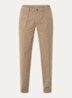 Straight fit chino met stretch - Taupe