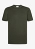 T-shirt met ronde hals - Groen