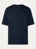 T-shirt met stretch - Donkerblauw