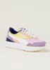 Cruise Rider Silk Road sneaker met suède details - Roze