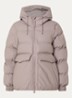 Alta A-Line pufferjack met capuchon - Grijs