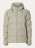 Alta puffer jack met capuchon en steekzakken - Olijfgroen