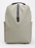 Clip Front rugzak met 14 inch laptopvak en waterafstotende coating - Donkerbeige