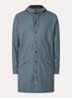 Parka met capuchon en waterafstotende coating - Petrol