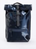 Rolltop rugzak met waterafstotende coating en 15 inch laptopvak - Olijfgroen