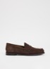 Alston loafer van leer - Donkerbruin