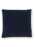 Archer kussensloop van katoen 50 x 50 cm - Donkerblauw