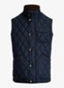 Beaton gewatteerde utility bodywarmer met opgestikte zakken - College Navy / Donkerblauw